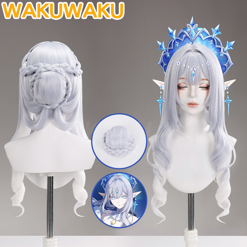 Synthetic Wigs - STOKTA. Tsaritsa Anastasya Feodorovna Snezhnaya Cosplay