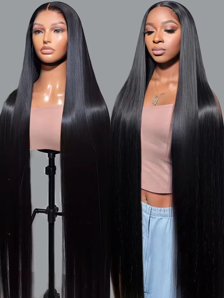 Human Hair Wigs - %300 Yoğunluklu 13x4 13x6 Dantel Ön