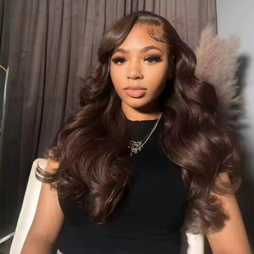 Vücut Dalgası Peruk 40 46 İnç  - Hd Lace Frontal Wig Human Hair Pre Plucked incelemesi ve fiyatı