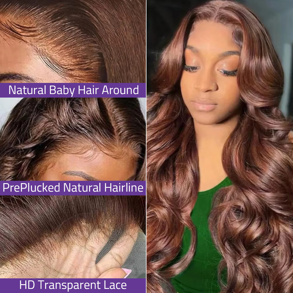 Vücut Dalgası Peruk 40 46 İnç  - Hd Lace Frontal Wig Human Hair Pre Plucked incelemesi ve fiyatı