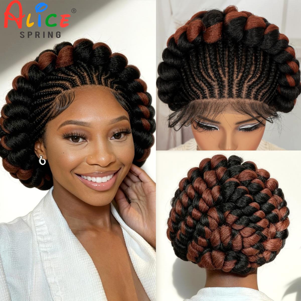 Mısır Örgülü Peruklar Sentetik - Synthetic Braided Wigs For Black Women incelemesi ve fiyatı
