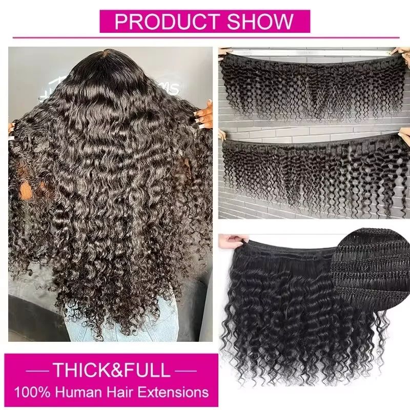 Derin Dalgalı Saç Demetleri ve - Deep Wave 3 Bundles With Closure incelemesi ve fiyatı