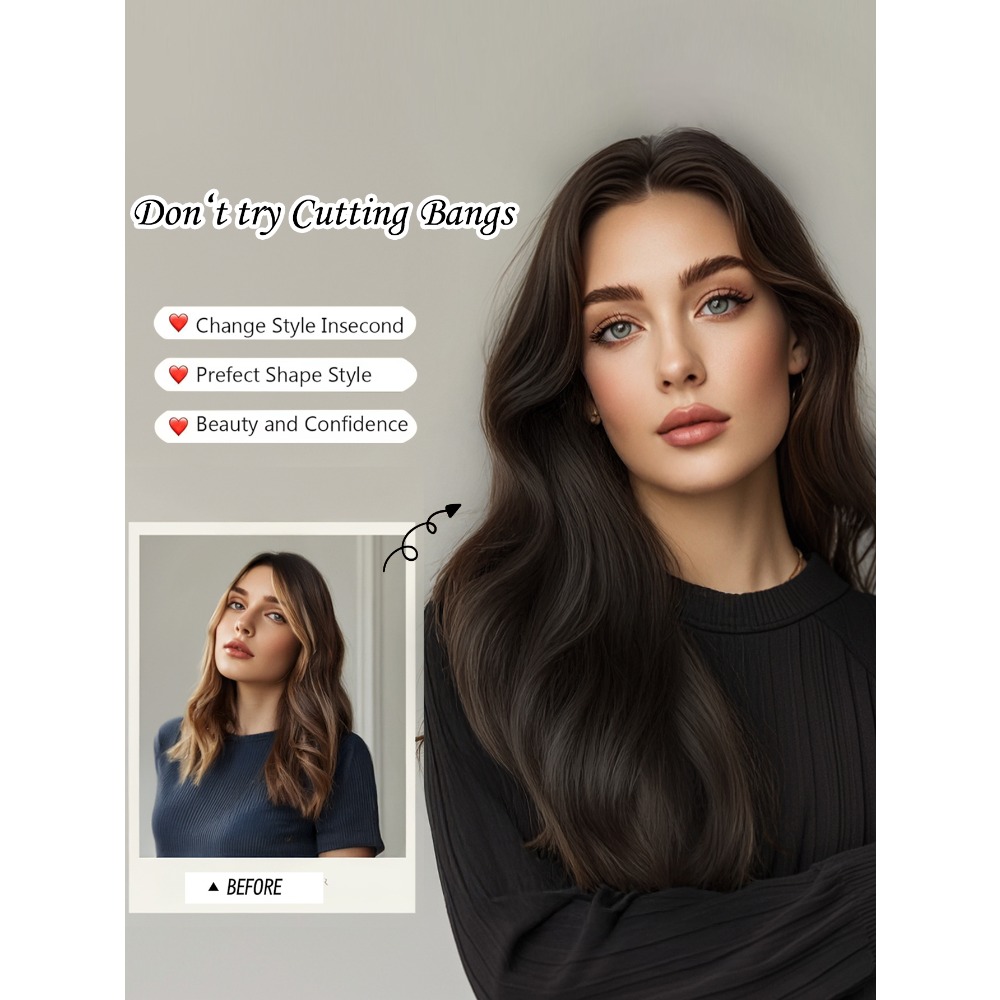 100% İnsan Saç Toppers Kahvere - Seamless Clip In Hair Extensions Human Hair incelemesi ve fiyatı