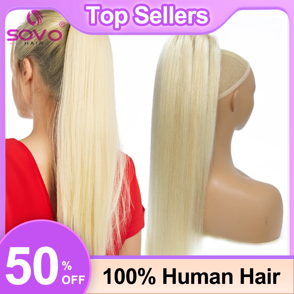 SOVO İpli At Kuyruğu İnsan Saç - Seamless Clip In Hair Extensions Human Hair incelemesi ve fiyatı