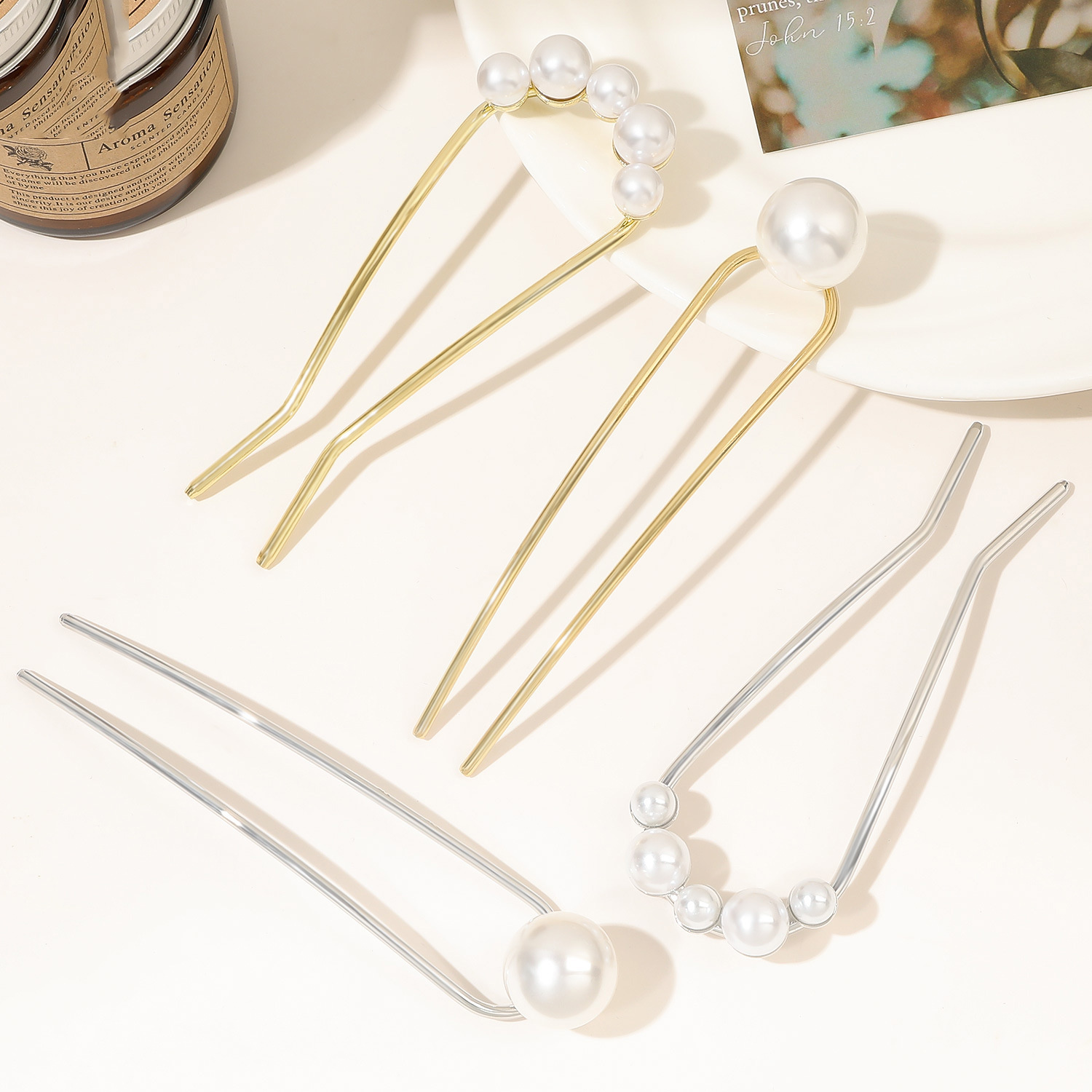 Yeni Metal Vintage U Şekli Saç - Hair Bundles incelemesi ve fiyatı
