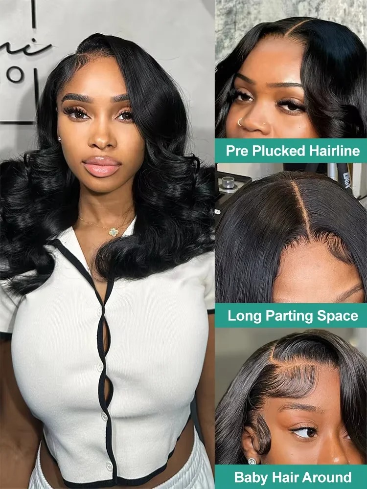 Su Dalgası Bob Peruk Gerçek Sa - Glueless Wear And Go Human Hair Wig incelemesi ve fiyatı