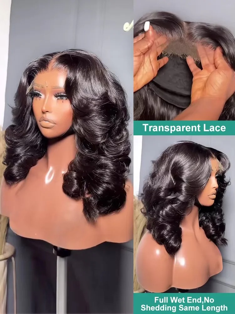 Su Dalgası Bob Peruk Gerçek Sa - Glueless Wear And Go Human Hair Wig incelemesi ve fiyatı