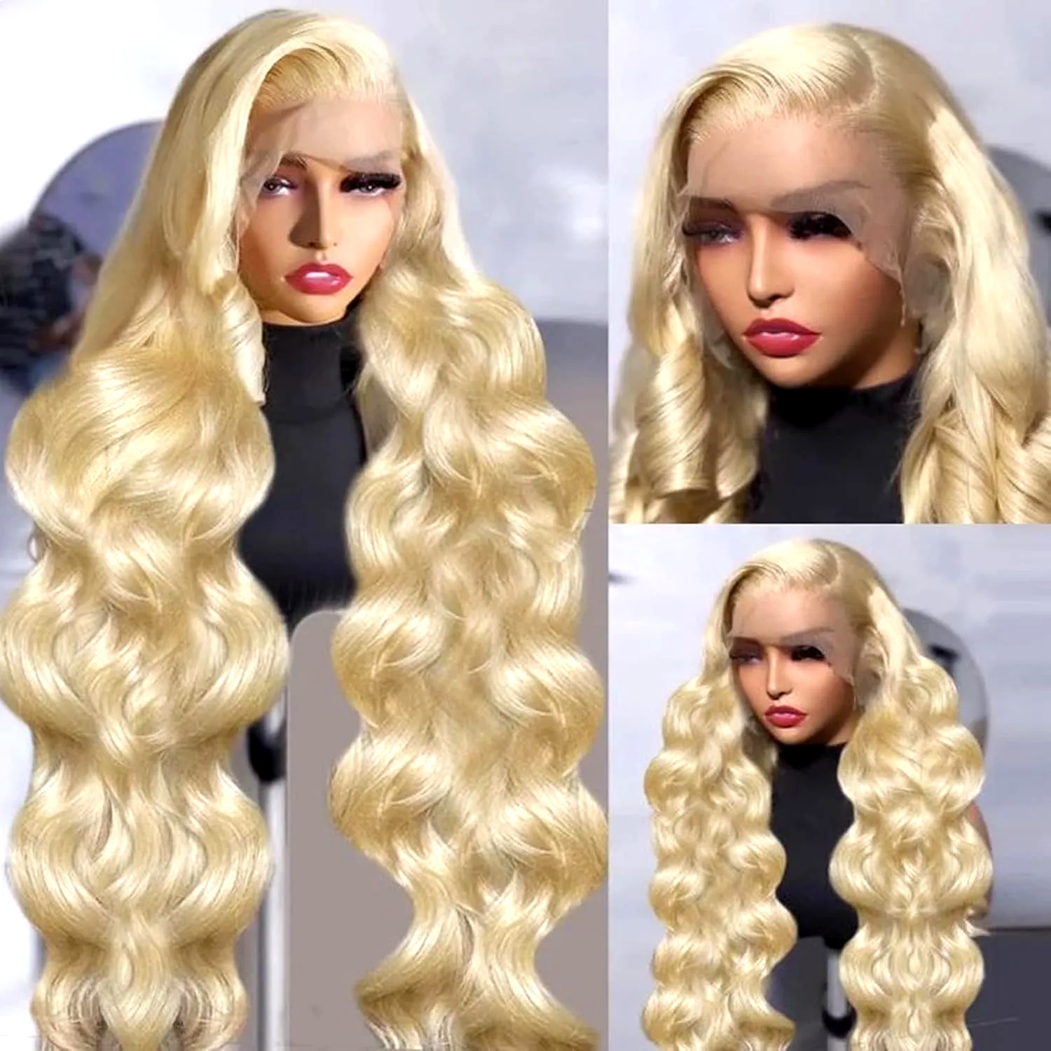 613 İnsan Saçı Peruk 13x6 Doğa - Hd Lace Frontal Wig Human Hair Pre Plucked incelemesi ve fiyatı