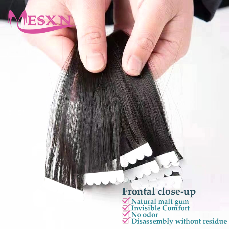 Mini düz bant içinde insan saç - Invisible Tape In Extensions Real Hair incelemesi ve fiyatı
