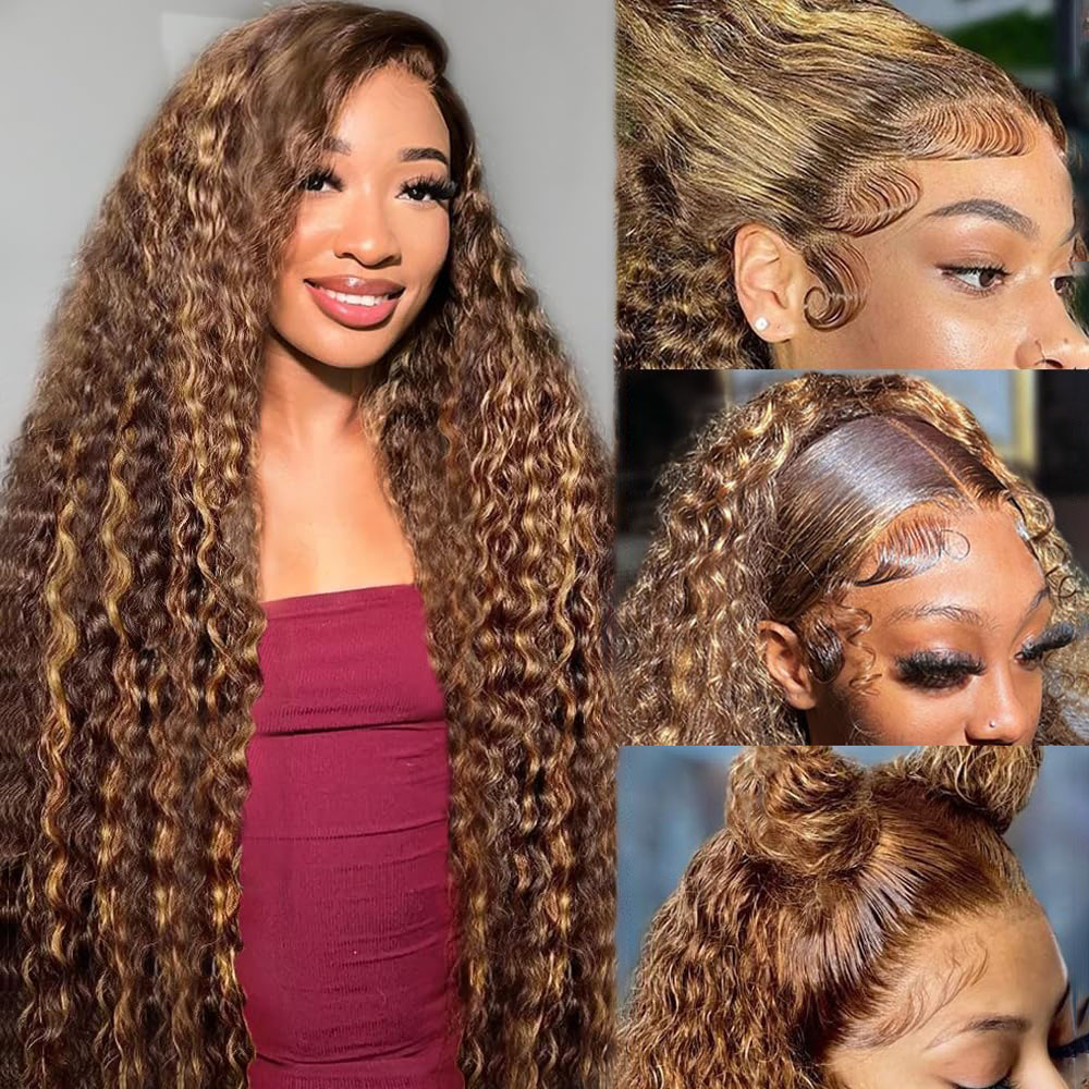 36 İnç Derin Dalgalı P4/27 Röf - Lace Front Wigs incelemesi ve fiyatı