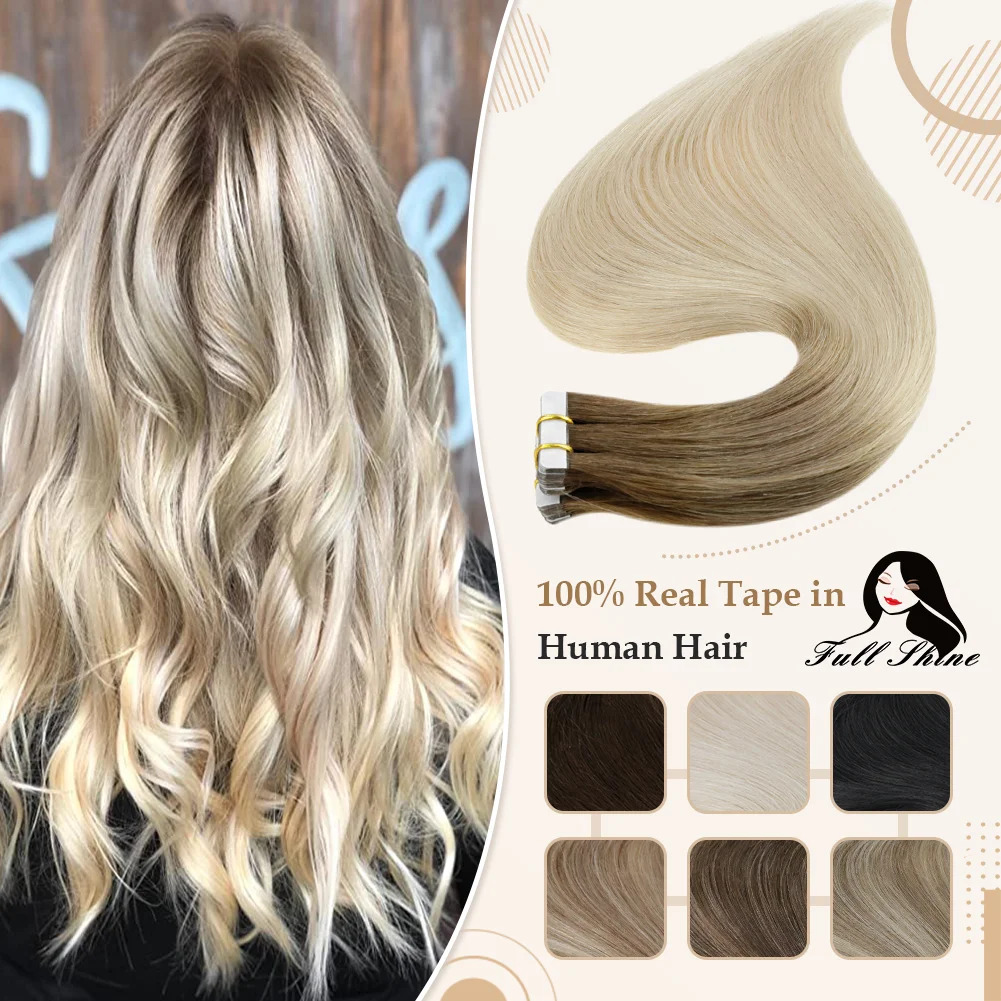 Saç Uzantılarında Tam Parlaklı - Invisible Tape In Extensions Real Hair incelemesi ve fiyatı
