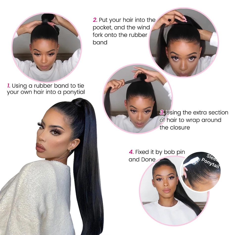 100g Kinky Düz İnsan Saç Etraf - Seamless Clip In Hair Extensions Human Hair incelemesi ve fiyatı