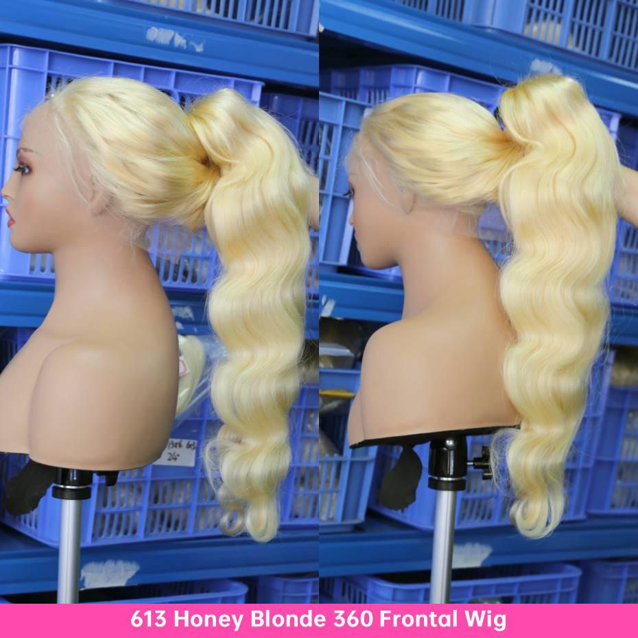 Platin Sarısı 613 Hd 13x6 Dant - Hd Lace Frontal Wig Human Hair Pre Plucked incelemesi ve fiyatı