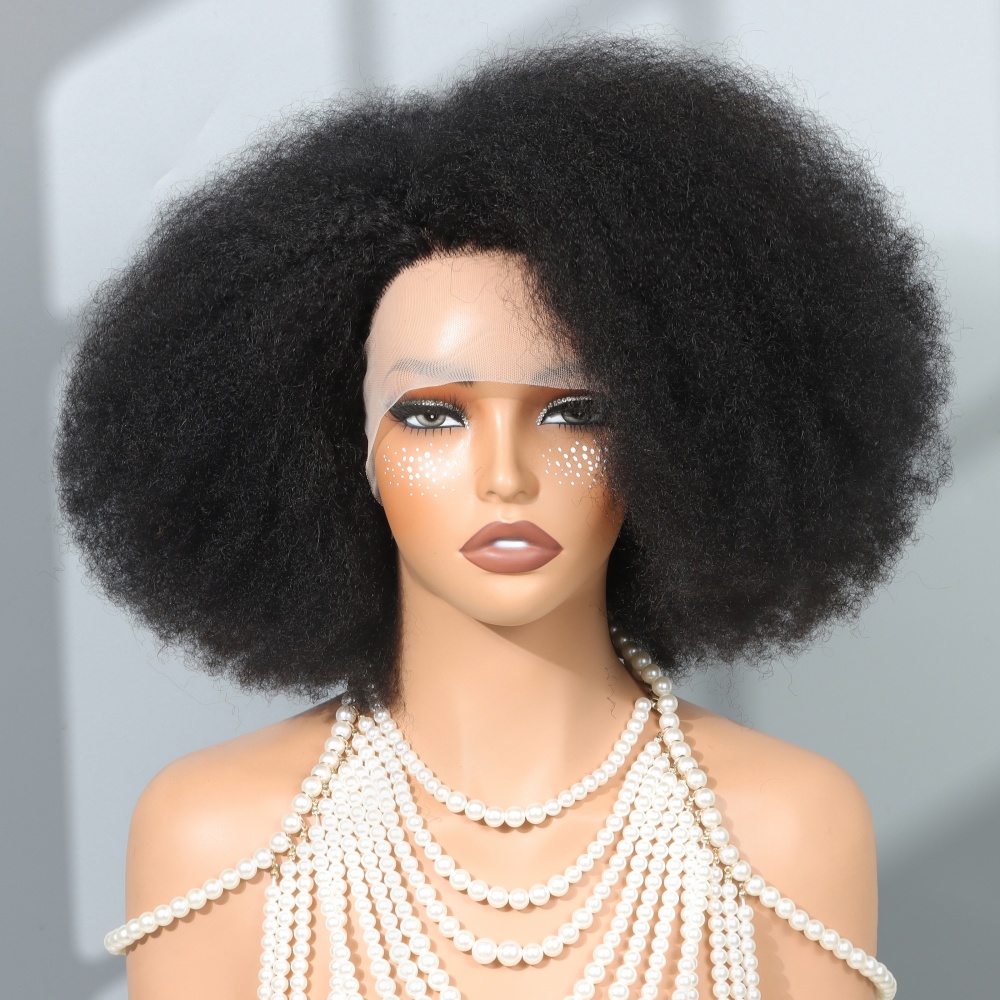 Siyah Kadınlar İçin 14 İnç Afr - Glueless Wear And Go Human Hair Wig incelemesi ve fiyatı
